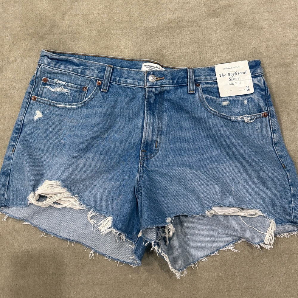 Abercrombie denim shorts